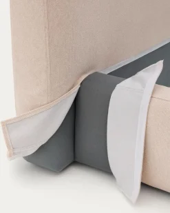 Kave Home Betten|Polsterbett Blok 90 x 200 cm