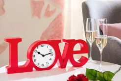 Hot Quarztischuhr Love Tischuhren