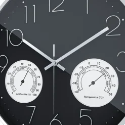 Mebus Quarzwanduhr 19639 Ø 35 cm