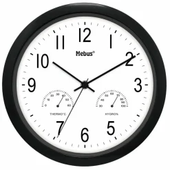 Mebus Quarzwanduhr 56464 Ø 26 cm