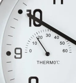 Mebus Quarzwanduhr 06992 Ø 26 cm