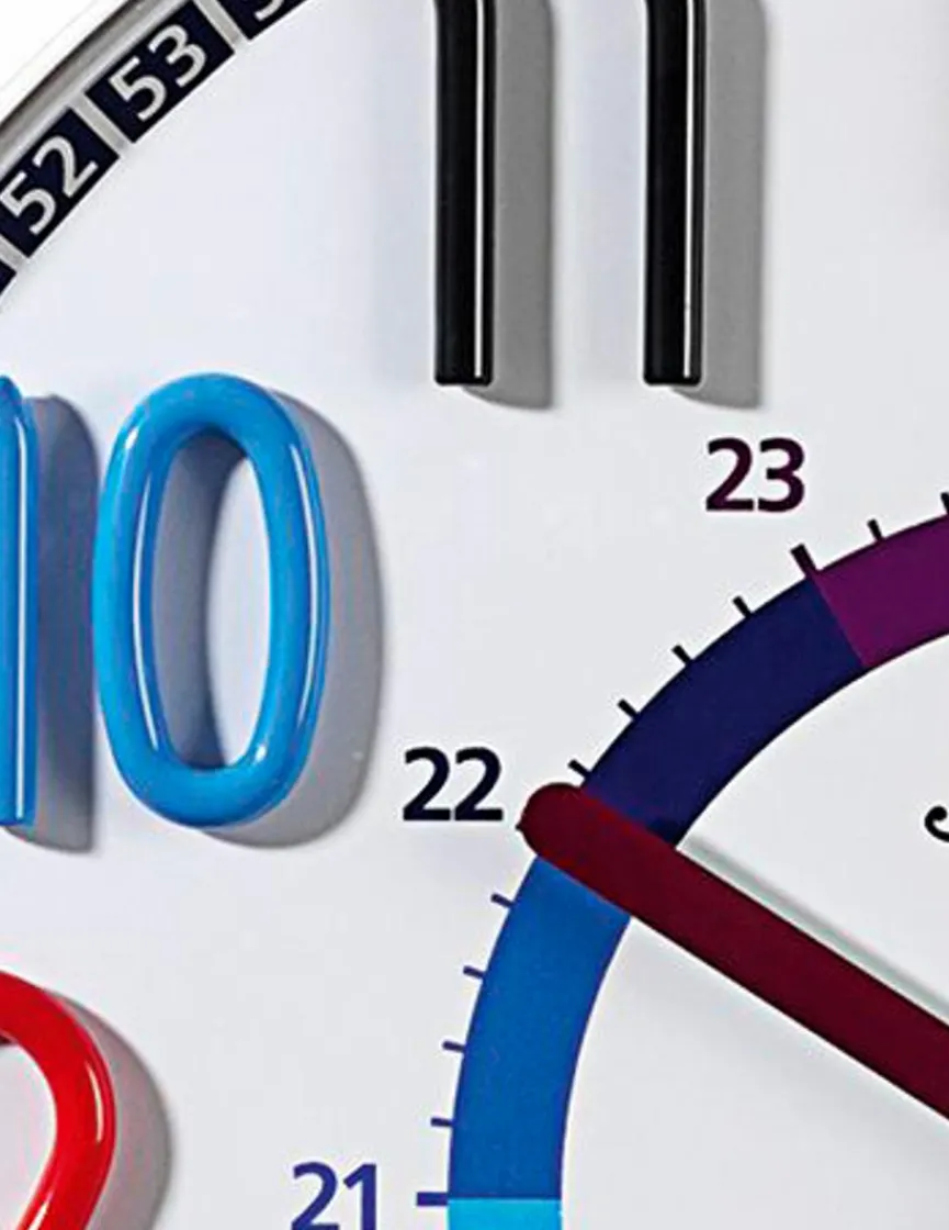 Paragon (Atlanta) Wanduhren|Quarzwanduhr 4480/0 Ø 33 cm