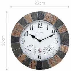 Sale Quarzwanduhr Aster Ø 26,5 cm Wanduhren