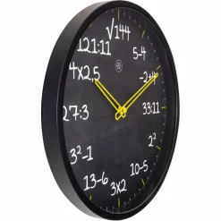 Nextime Quarzwanduhr Maths Ø 30 cm