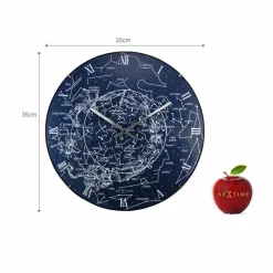 Clearance Quarzwanduhr Milky Way Dome Ø 35 cm Wanduhren