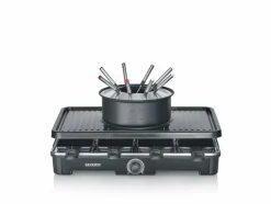 Sonstige Küchenkleingeräte|Backformen|Raclette/Fonduekombination Severin RG 2347