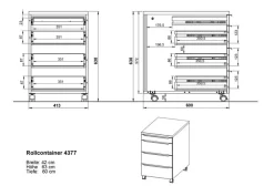 Best Rollcontainer Mailand Schreibtische