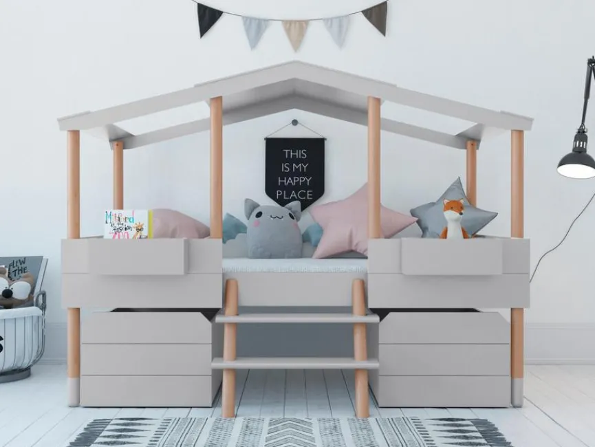 Rollschubkästen Piloti 2er-Set Kinder Kinderbetten|Kinderbetten