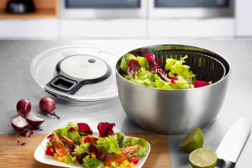 GEFU Küchenutensilien|Salatschleuder Speedwing