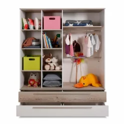 New Schiebetürenschrank Carlo, 164 x 207 cm Kinder Babyzimmer Schränke & Regale|Babyzimmer Schränke & Regale