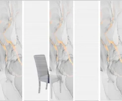 Discount Schiebewand Marmosa 5er-Set Vorhänge & Gardinen