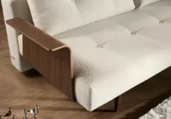 Outlet Schlafsofa mit Armlehnen Recast Plus dunkel Schlafsofas|Schlafsofas