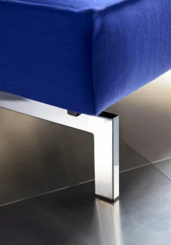 INNOVATION LIVING Schlafsofa mit Armlehnen Splitback Chrom