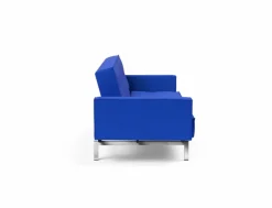 INNOVATION LIVING Schlafsofa mit Armlehnen Splitback Chrom