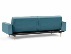 INNOVATION LIVING Schlafsofa mit Armlehnen Splitback Styletto hell