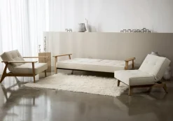 INNOVATION LIVING Schlafsofa Splitback Frej Eiche