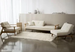INNOVATION LIVING Schlafsofa Splitback Frej Eiche
