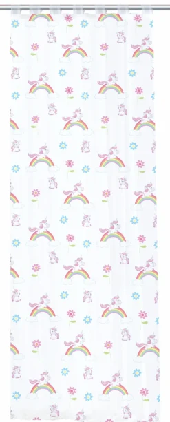 Schmidt Vorhänge & Gardinen|Schlaufenschal Einhorn 140 x 245 cm