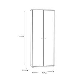 FORTE Garderobenschränke|Schrank Faik