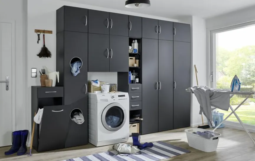 Schrank Multiraumkonzept Stauraumelemente