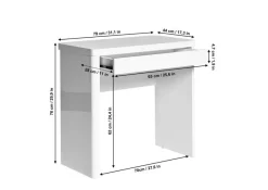 Jahnke Schreibtische|Schreibtisch CU-LIBRE 80