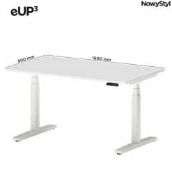NowyStyl Schreibtisch elektrisch eUP3 160 x 80 cm