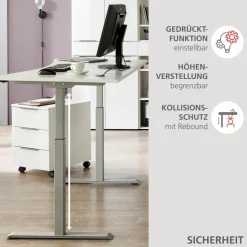 Innostyle Schreibtisch elektrisch Santorin