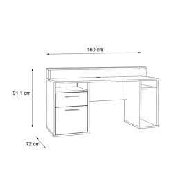 Kinder FORTE Kinder- & Jugendschreibtische|Kinder- & Jugendschreibtische|Schreibtisch Tezaur