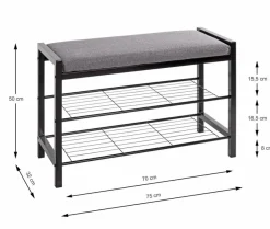 Haku Garderobenbänke|Schuhbank Enya