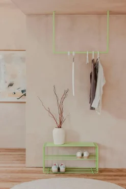 Metallbude Schuhschränke|Praktisch Im Schlafzimmer|Schuhregal Neva