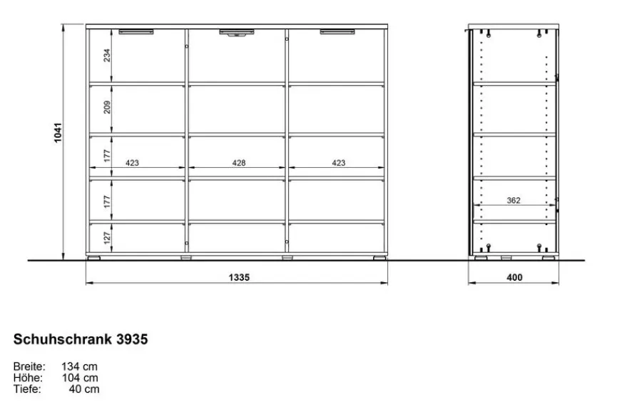 Hot Schuhschrank Veria Schuhschränke