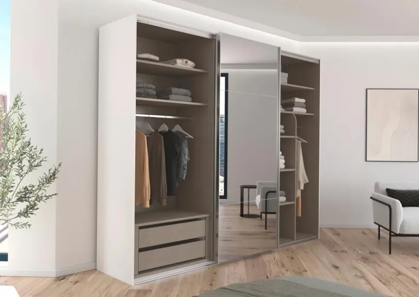 rauch ORANGE Schwebetürenschrank Contido 242 x 223 cm