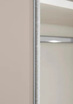 New Schwebetürenschrank Includo 249 x 222 cm Kleiderschränke