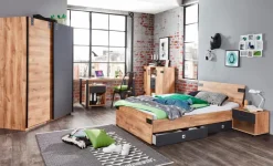 Kinder WIMEX Kinderzimmer Schränke|Kinderzimmer Schränke|Schwebetürenschrank Liverpool 135 x 198 cm