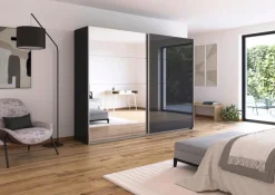 Outlet Schwebetürenschrank Quadra 271 x 210 cm Kleiderschränke