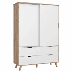 FORTE Schwebetürenschrank Vankka 139 x 202 cm