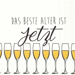 Tischwäsche|Tischwäsche|Serviette Das beste Alter 20tlg.