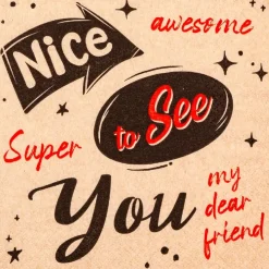 Serviette Nice to see You 20tlg.