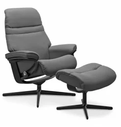 STRESSLESS Sessel|Sessel mit Hocker Sunrise Cross *Aktion*