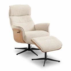 Sessel|Sessel mit Hocker Corte