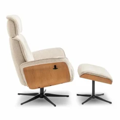 Sessel|Sessel mit Hocker Corte