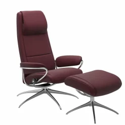 STRESSLESS Sessel mit Hocker Paris Star High Back