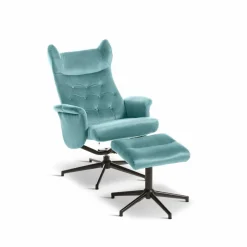 Sessel mit Hocker Vals Sessel