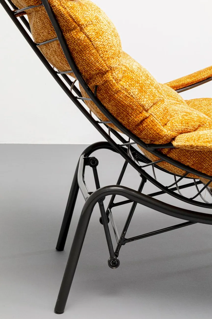 KARE DESIGN Sessel|Sessel mit Hocker Vienna 87842