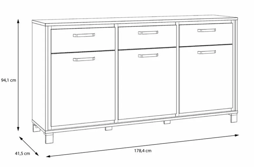 FORTE Sideboard Farida