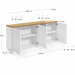 Kave Home Kommoden|Kommoden|Sideboard Abilen