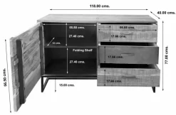 WOLFMÖBEL Sideboard Spring