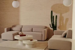 Kave Home Sofas & Couches|2-Sitzer mit Anstellhocker Neom