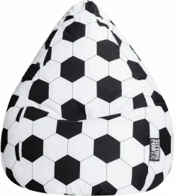 Kinder SLH Sitzgelegenheiten|Sitzgelegenheiten|Sitzsack Beanbag Fußball XL