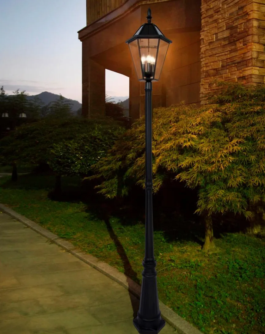 Lutec Solaraußenstehlampe London